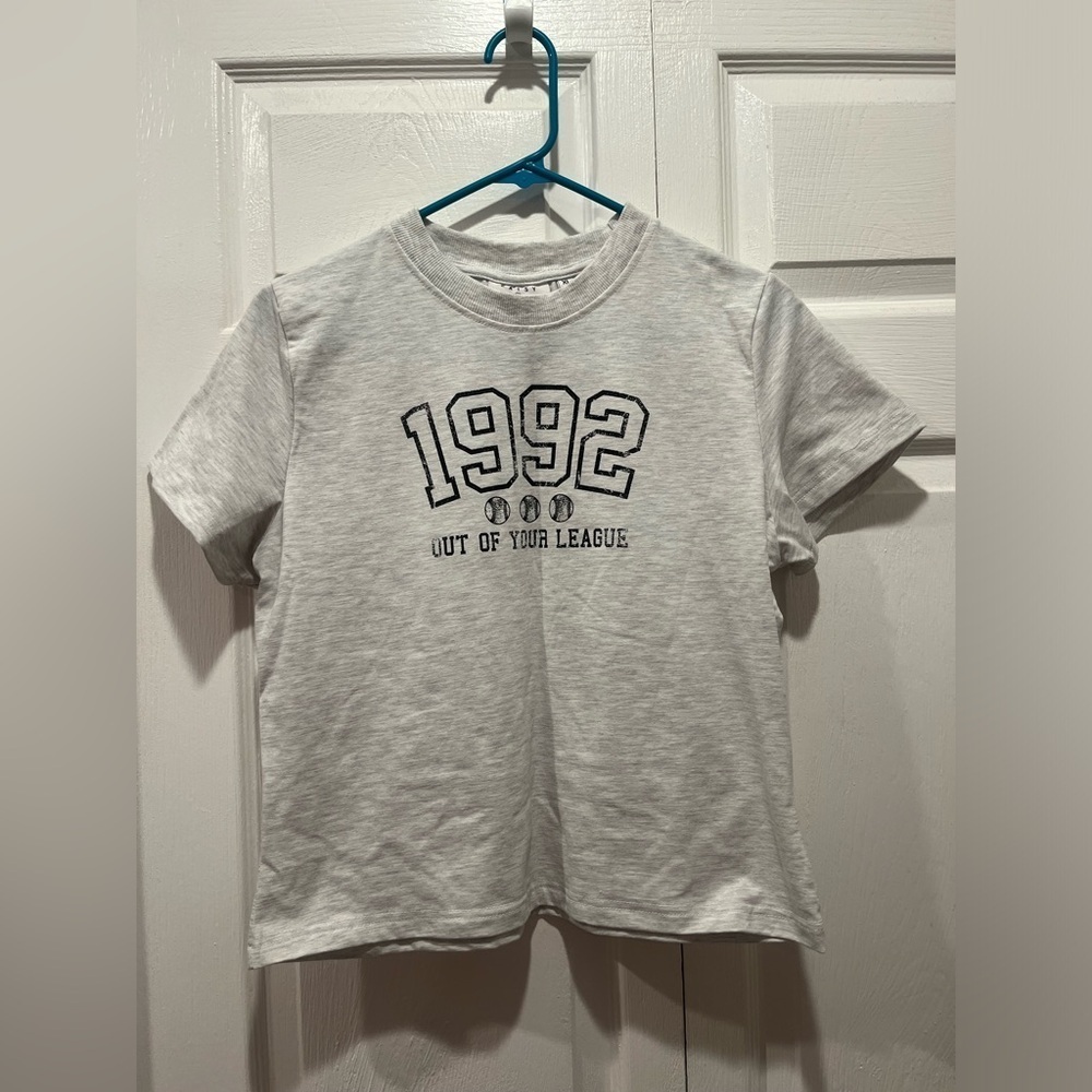 NWT Daisy Street gray baby tee - Size XL